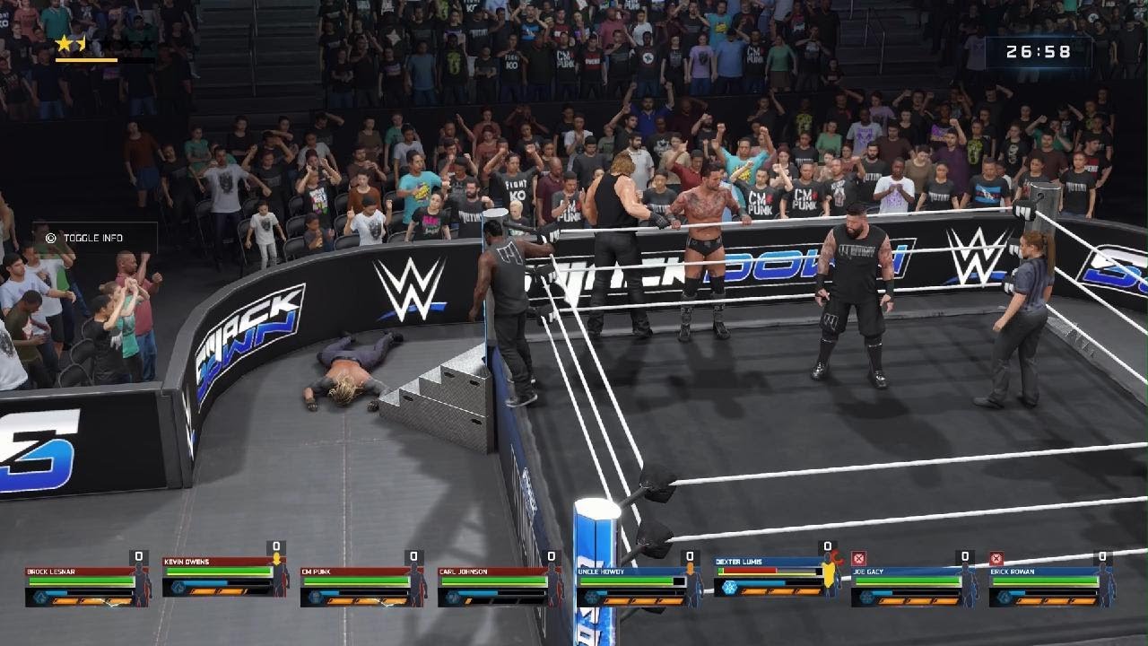 WWE 2K25 Mutiny Vs Wyatt's Sick SmackDown Iron Man Match