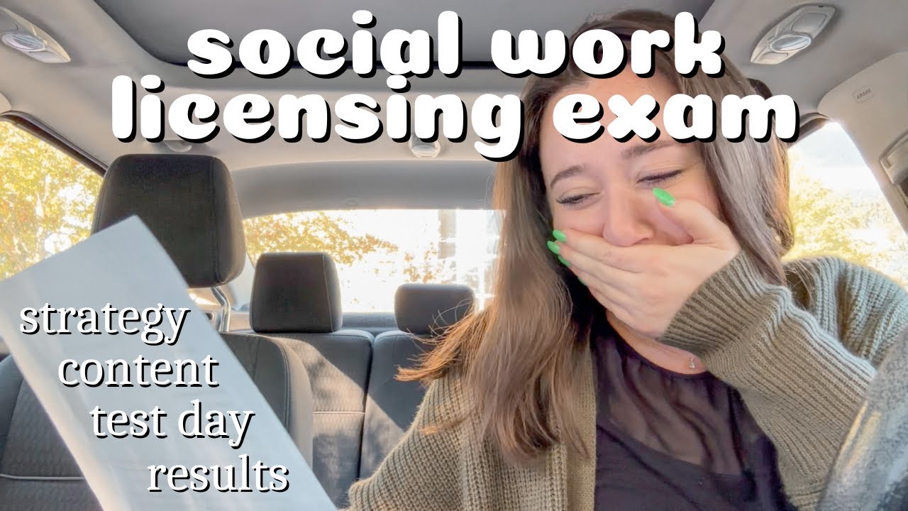 becoming a licensed social worker | LMSW exam day, study tips, test strategy, getting results