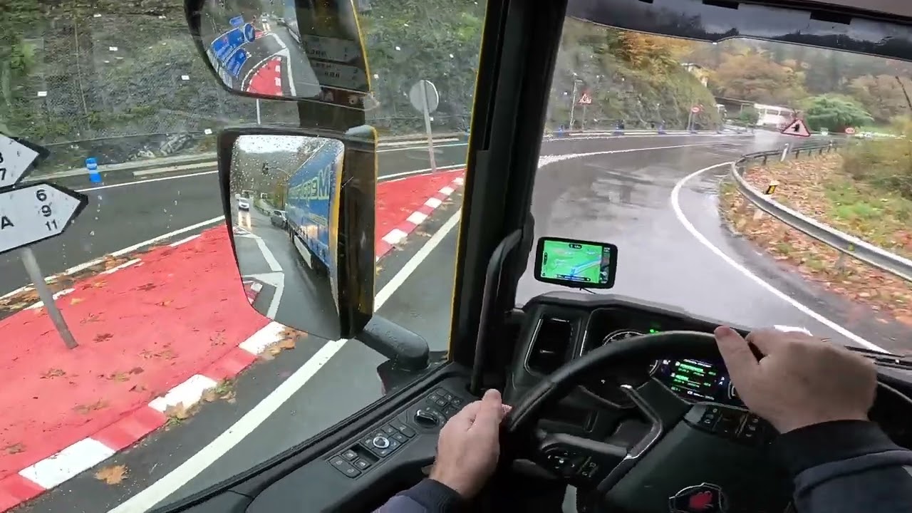 Scania S500- narrow roads in Spain🇪🇦