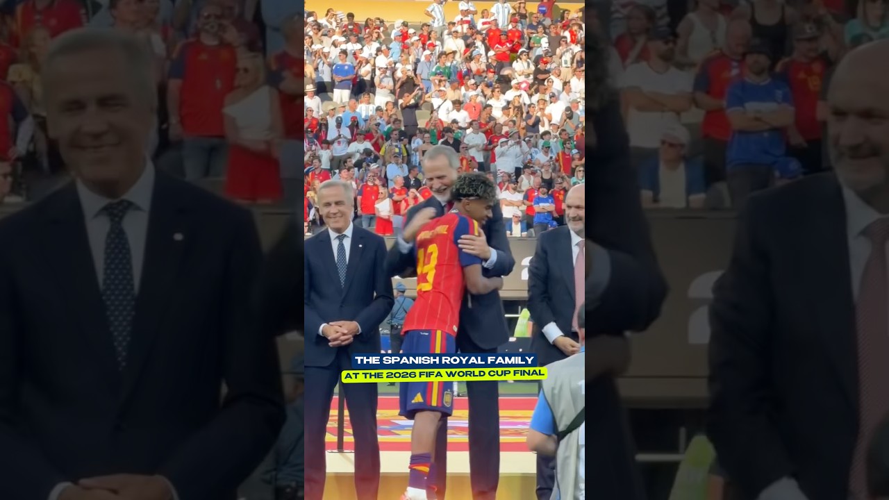 THE KING OF SPAIN AND THE ROYAL FAMILY AT THE 2026 FIFA WORLD CUP FINAL @f@fifa