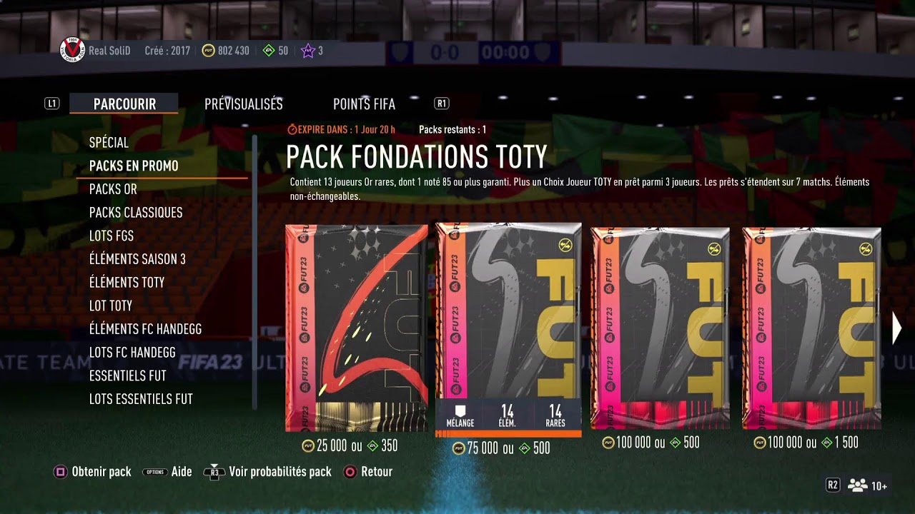 Pack icone moment