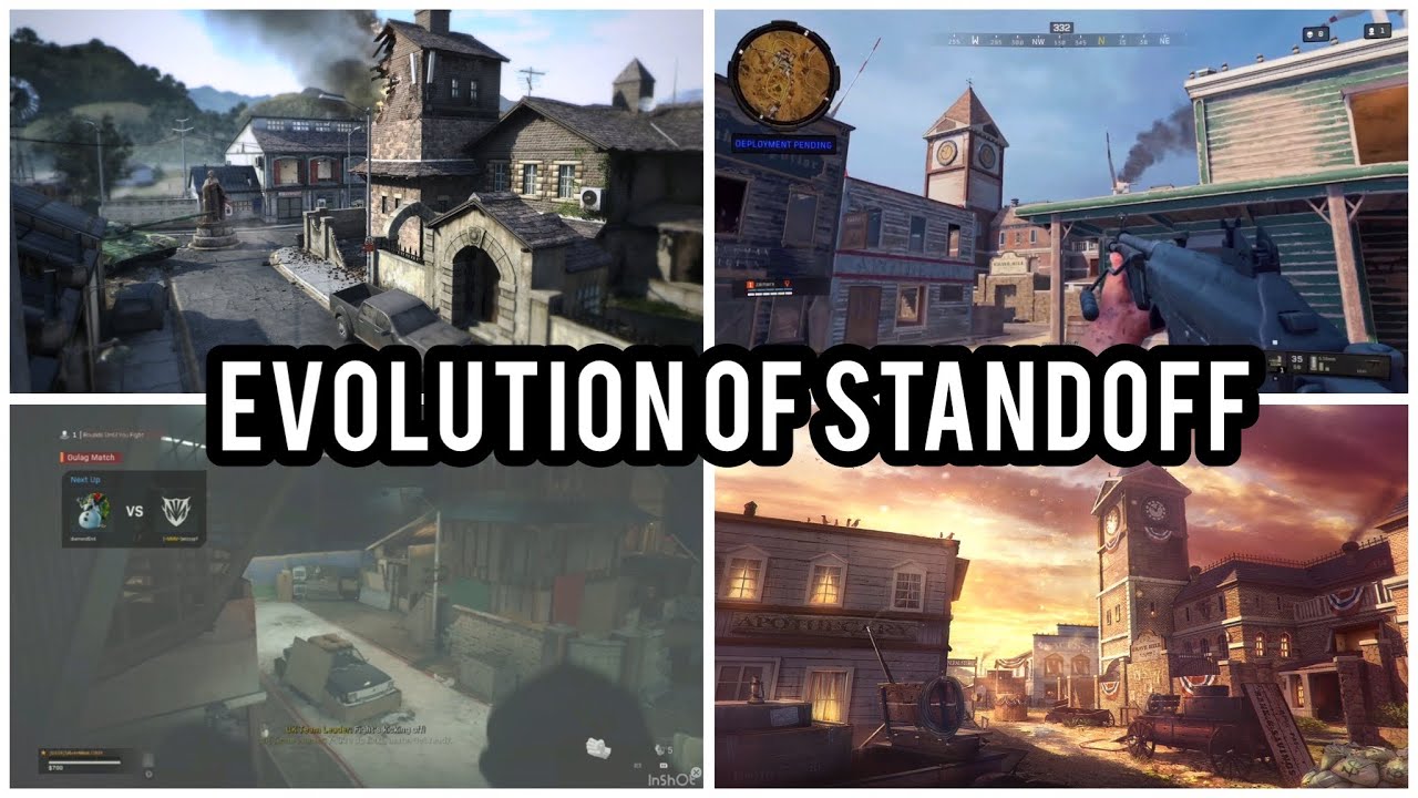 The Evolution of Standoff from BO2 to Warzone | (Standoff map in every Call of Duty game)