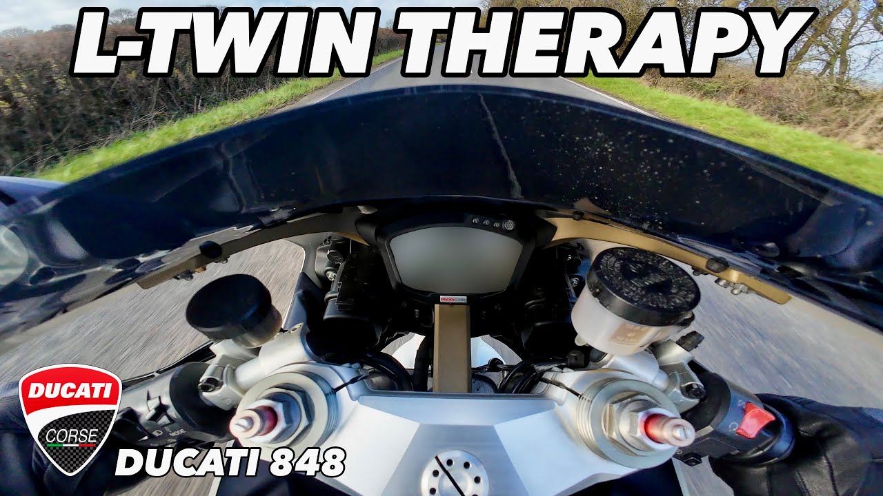 Ducatherapy 848 - Избавление от мрачных зимних туч - L-Twin Therapy #психическоездоровье #образов...