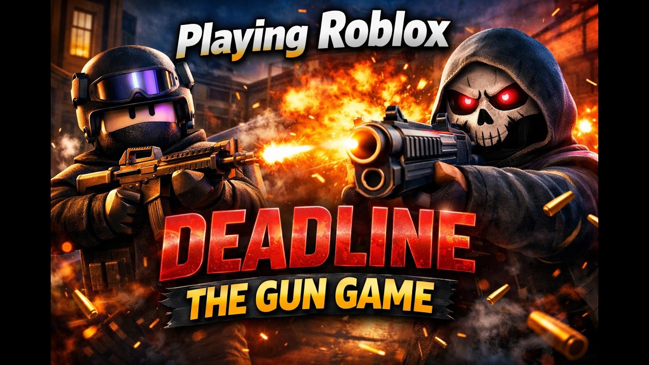 Playing Roblox deadline!