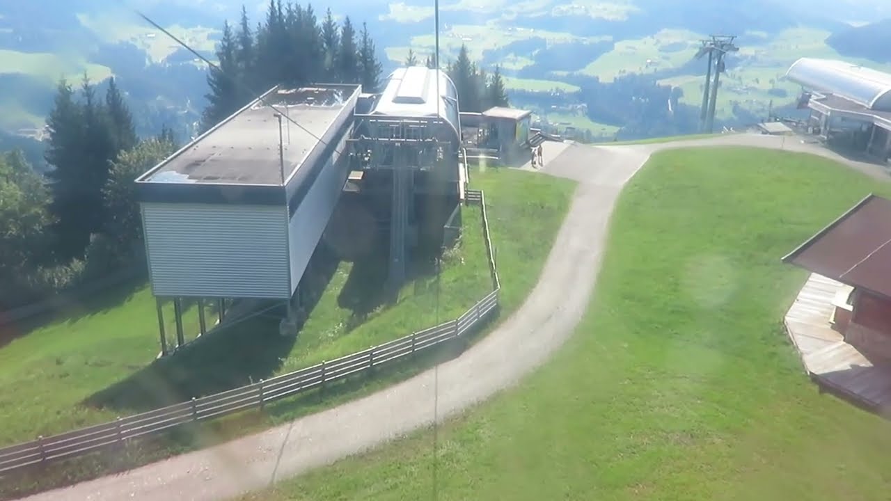 Hopfgarten / 8-MGD Salvenbahn II Talfahrt Sommerbetrieb