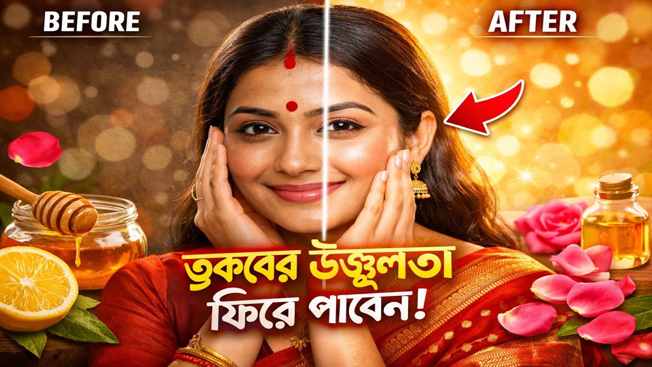 ত্বকের উজ্জ্বলতা ফিরিয়ে আনার সহজ উপায় | ঘরোয়া টিপস
