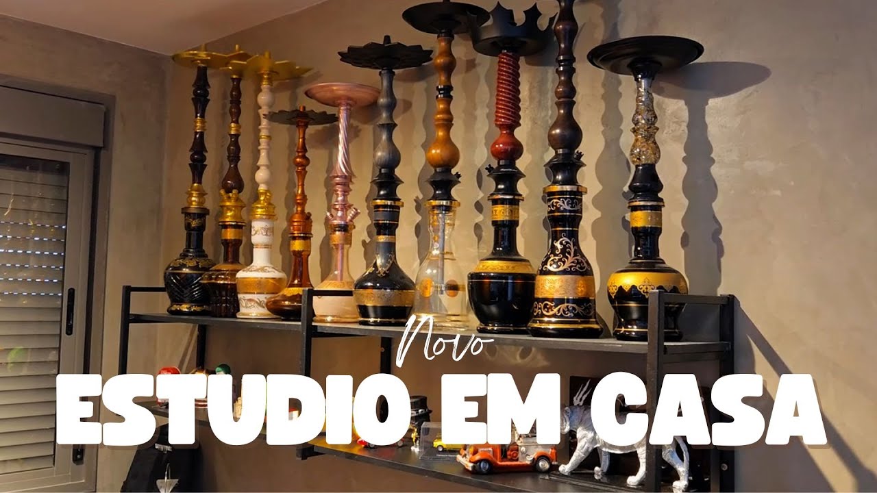 MEU NOVO ESTUDIO EM CASA ! [+18]