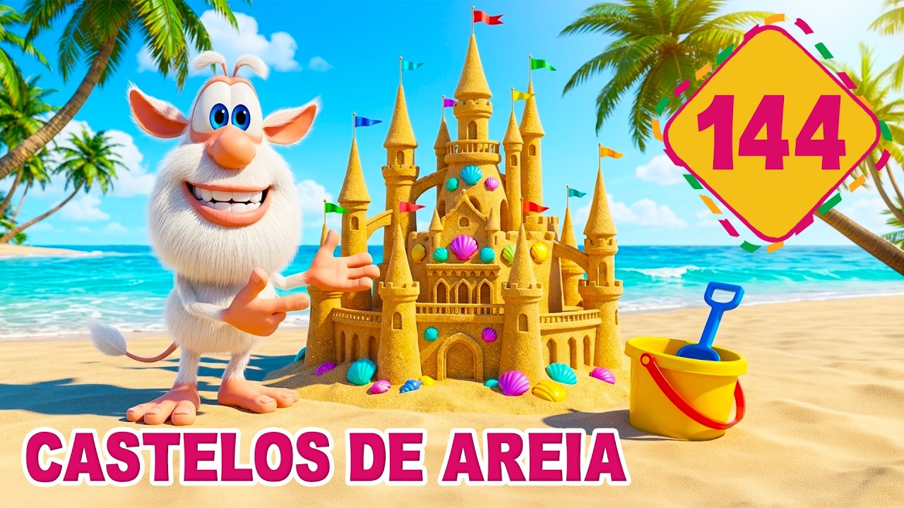 Booba 🏖️ Castelos de Areia 🏰 Epis&oacute;dio 144 | Desenhos animados para crian&ccedil;as