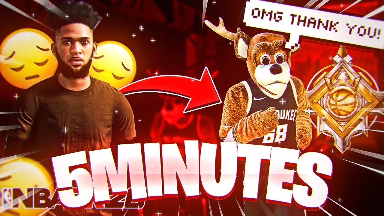 How i made a rookie a legend in 5 minutes... NBA 2K20