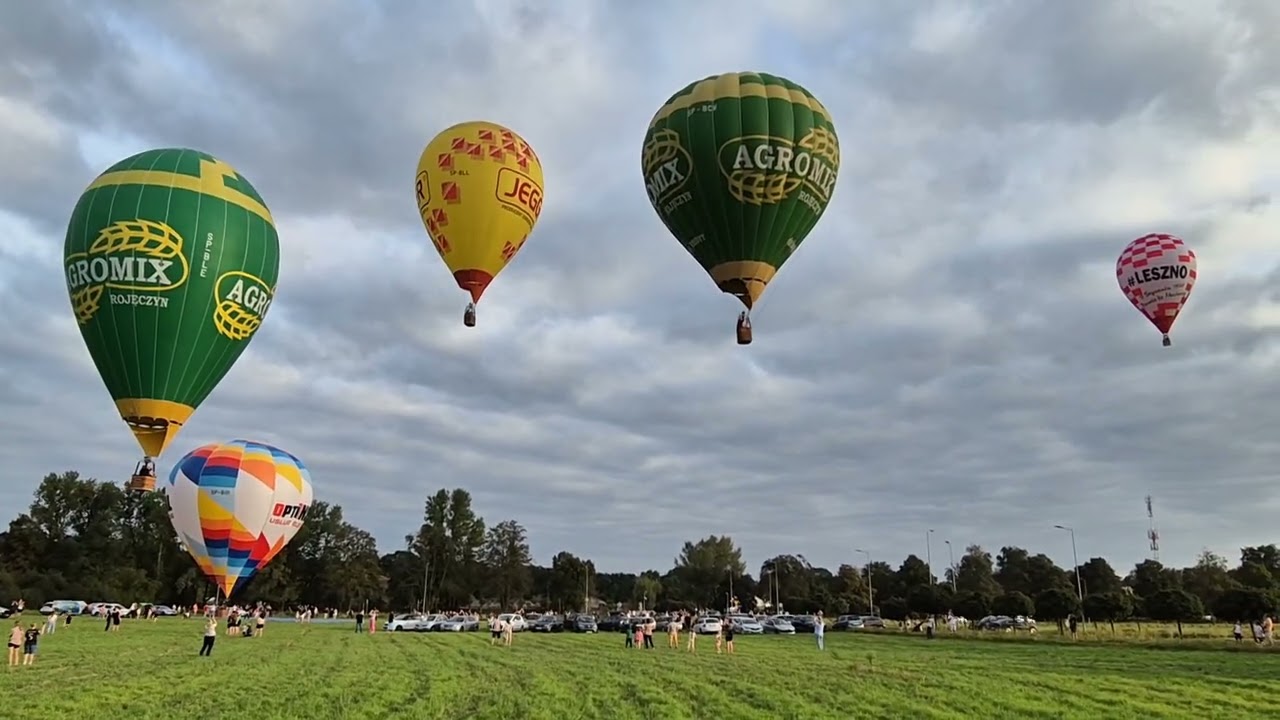 Start balonów LESZNO 26.08. 2024