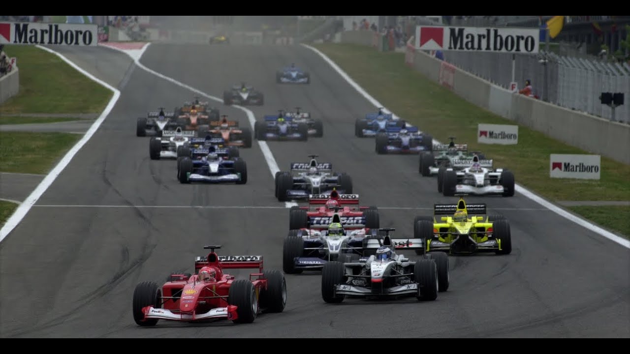 F1 2001 - 5. Barcelona futam (Magyarul)