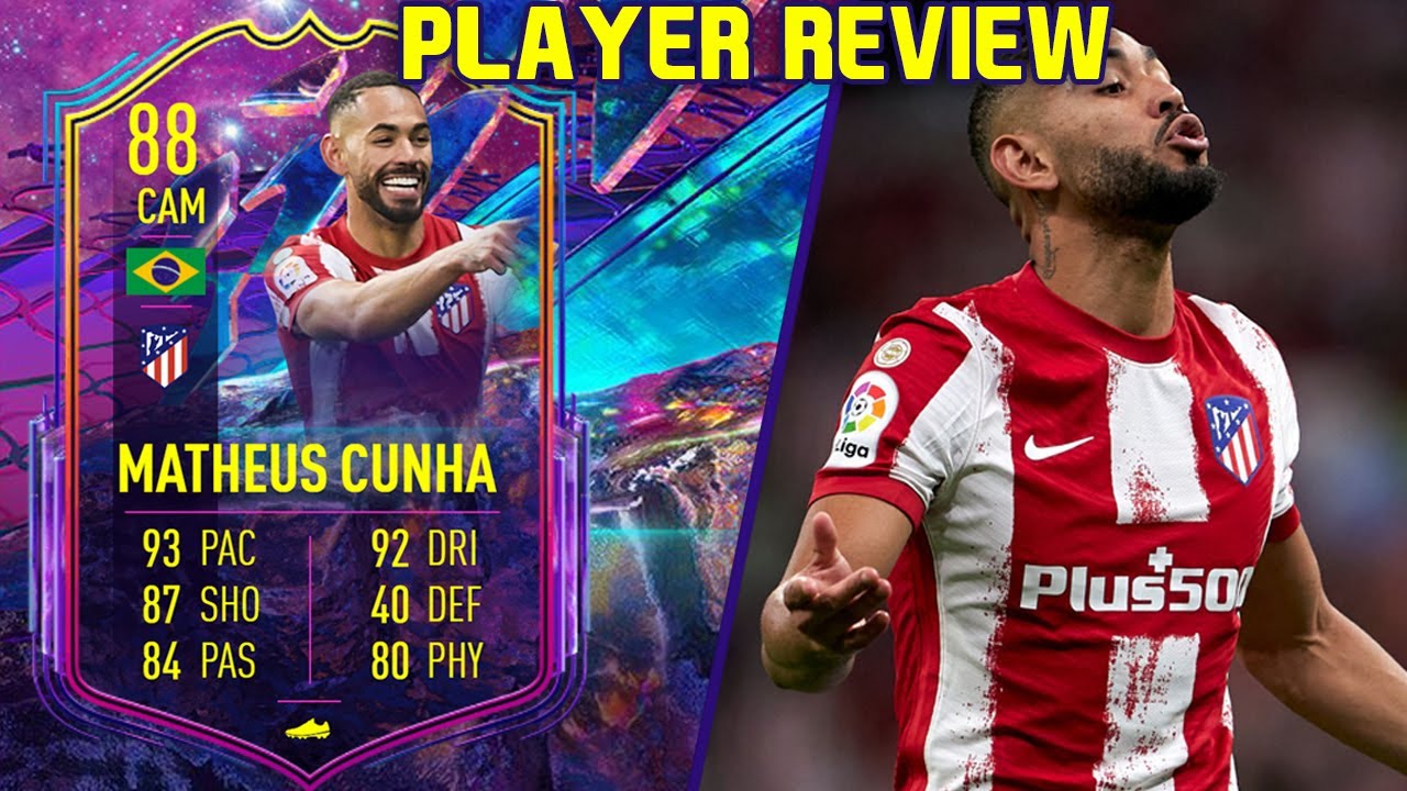INSANE CARD! 😱 88 FUTURE STARS MATHEUS CUNHA PLAYER REVIEW! FIFA 22 ULTIMATE TEAM