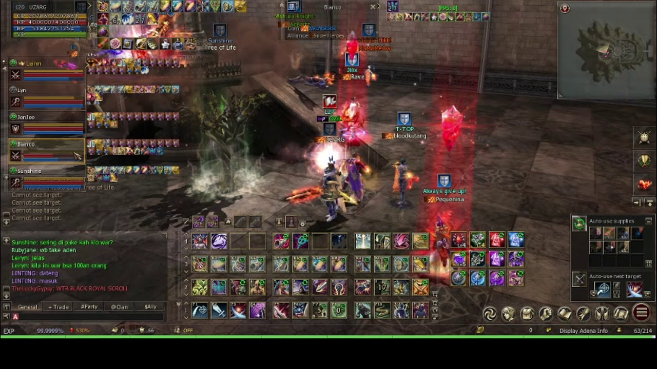 Lineage2ID: Castle Siege 21/02/2021* Iss Dominator UZARG *  Avengers Clan