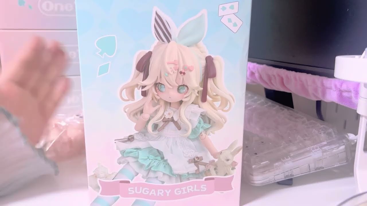 ONEMORE × 上倉エク さん コラボドール Sugary Girls：スイーツパーティー 4ピース開封❕【unboxing】
