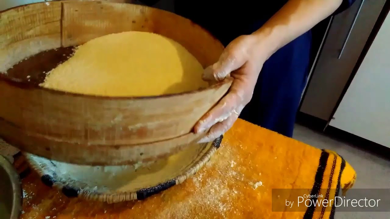 Fabriquer les grains (la semoule) de couscous