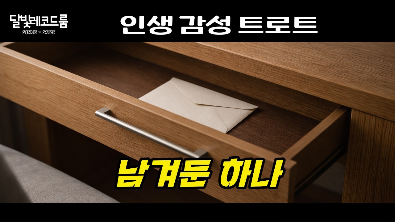 남겨둔 하나 | 꺼내지 않은 마음의 노래 | 달빛레코드룸