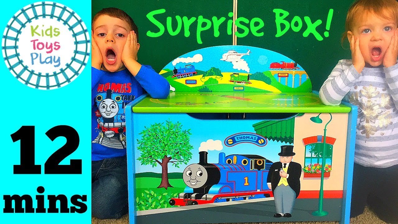 Thomas and Friends Totally Thomas Town Surprise Box! | Thomas Fun Toy Trains for Kids