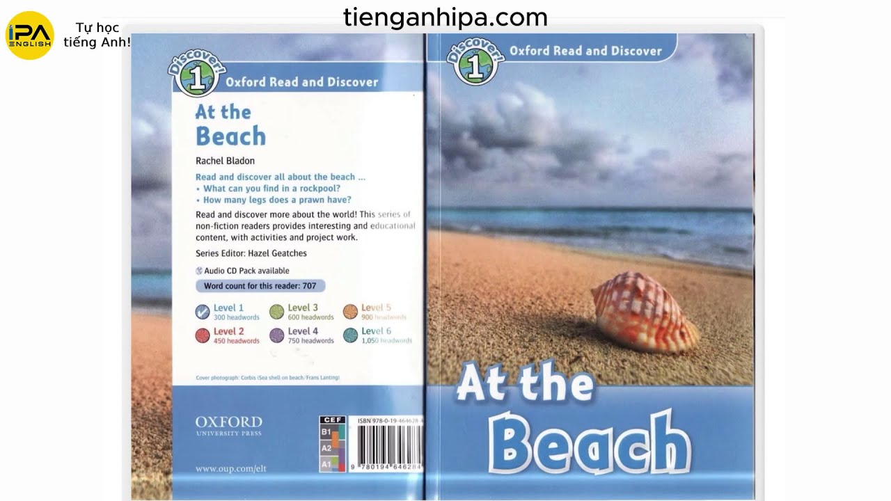 Oxford Read and Discover Level 1 – At the Beach - Read along with highlighted text