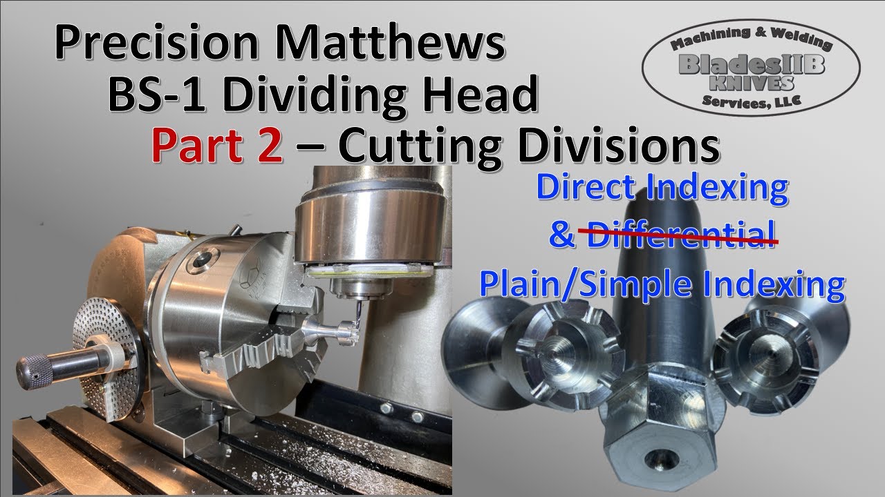 Precision Matthews BS 1 Dividing Head Full Review and How to Use Part 2 of 2
