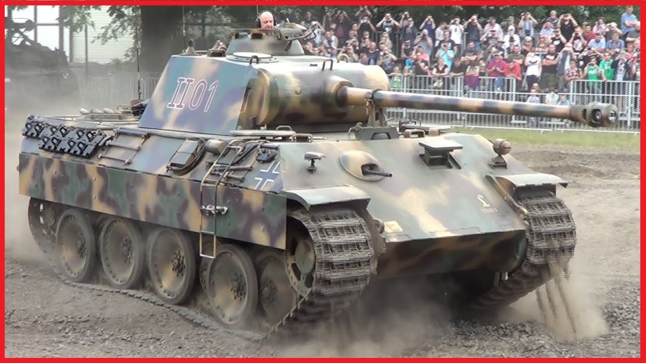 STAHL AUF DER HEIDE 2017 - Panzerkampfwagen V Panther A | Sd.Kfz 171/267 Panzer | Munster