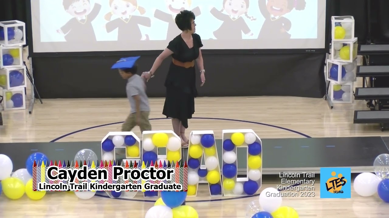 Lincoln Trail Kindergarten Graduation 2023 nc