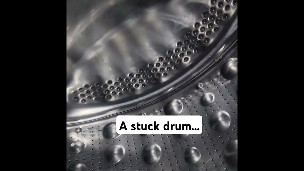 Is your machine drum stuck?Listen to this.....#subscribe #repair #washer #washingmachine