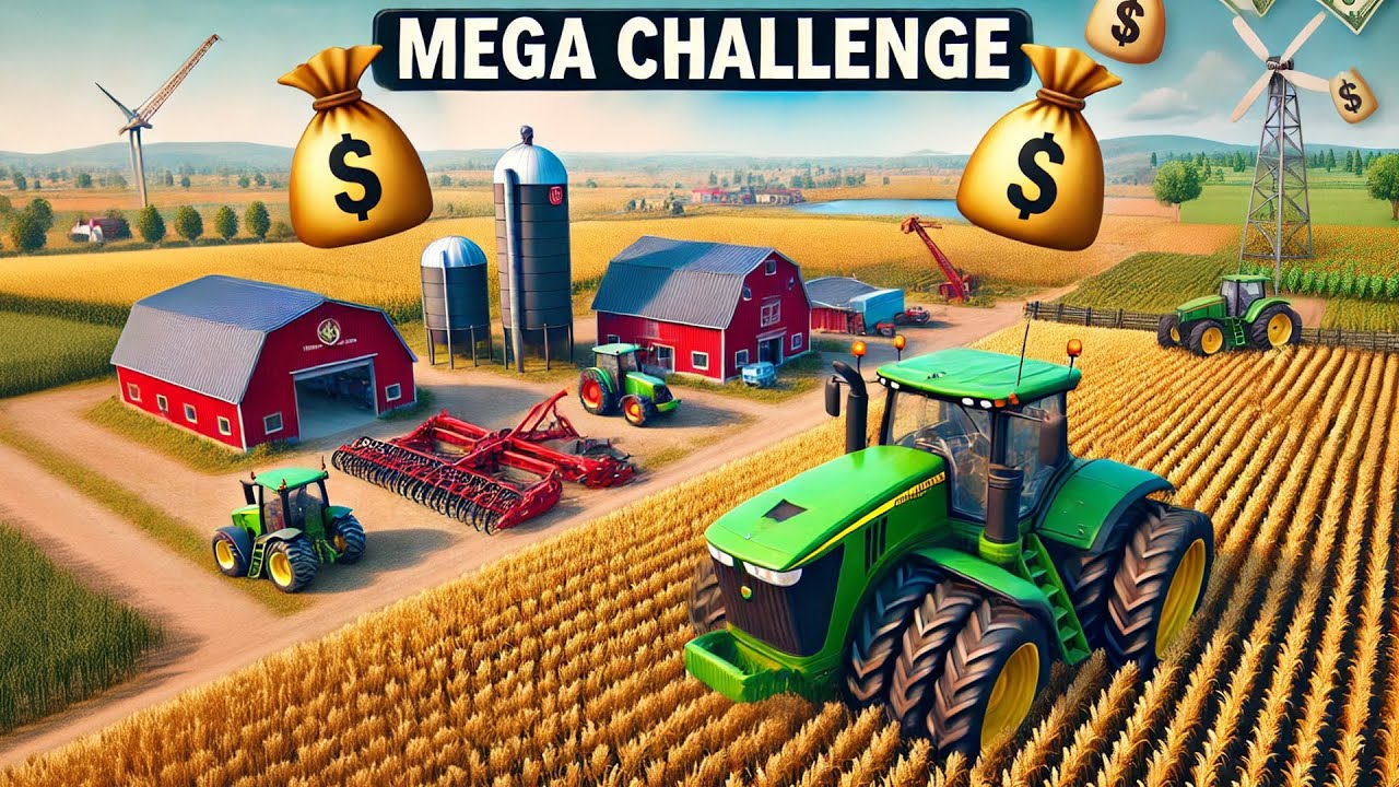 МЕГА вызов от $0 на плоской земле! 🚜