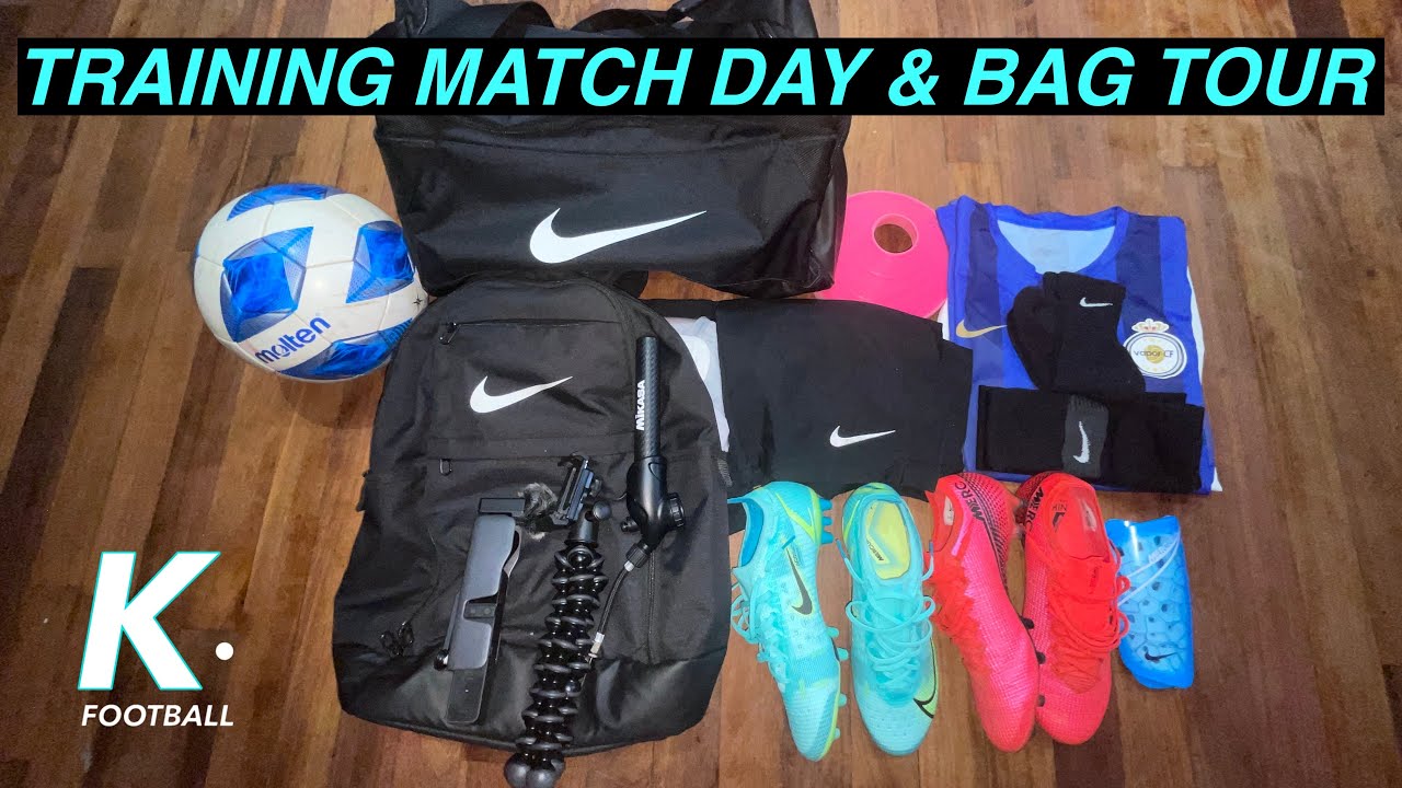 【BAG TOUR】練習試合の日＆カバンの中身紹介！