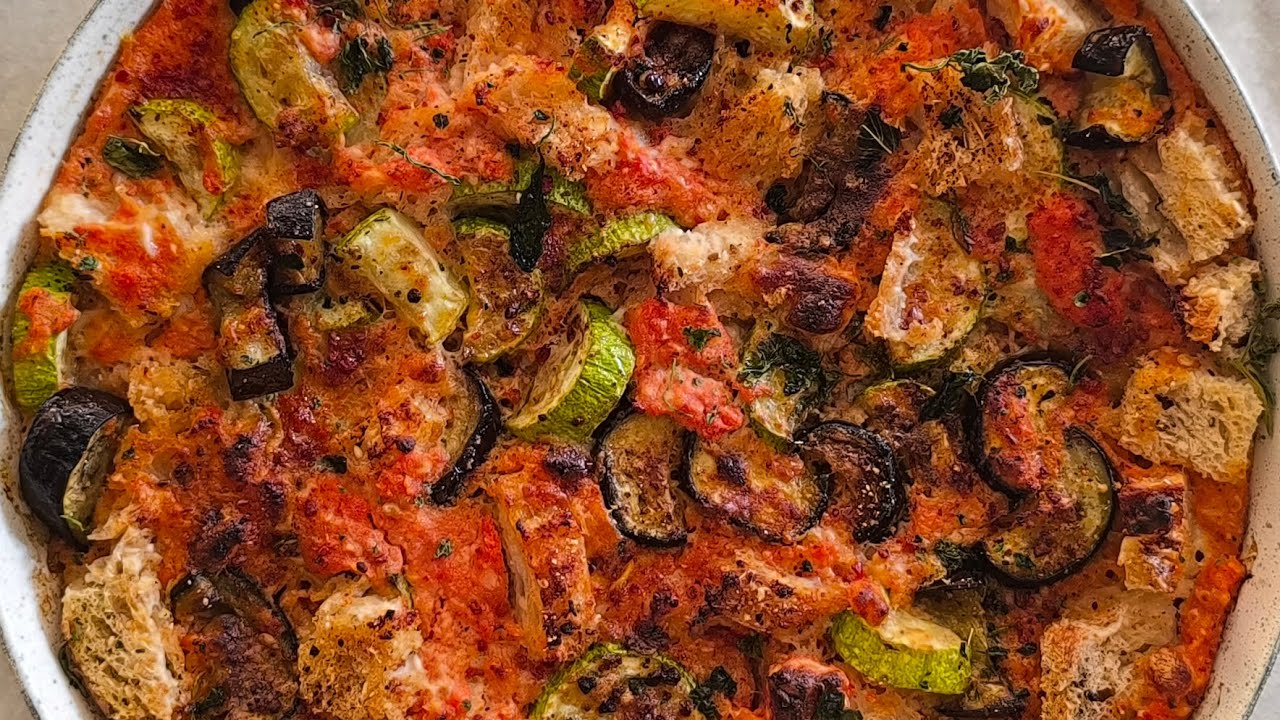 Try eggplant and zucchini with a twist!🤗 
