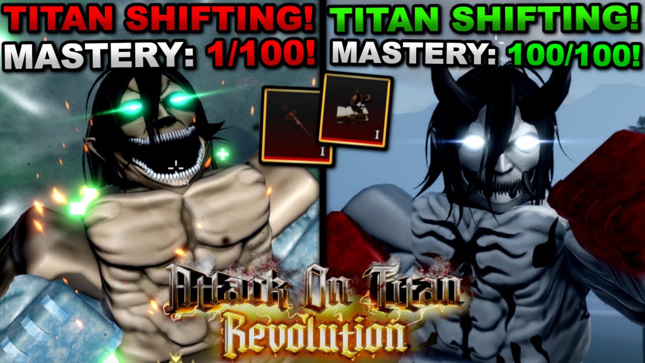 Становление сильнейшего титана-шифтера в Roblox Attack On Titan Revolution... Вот что произошло!