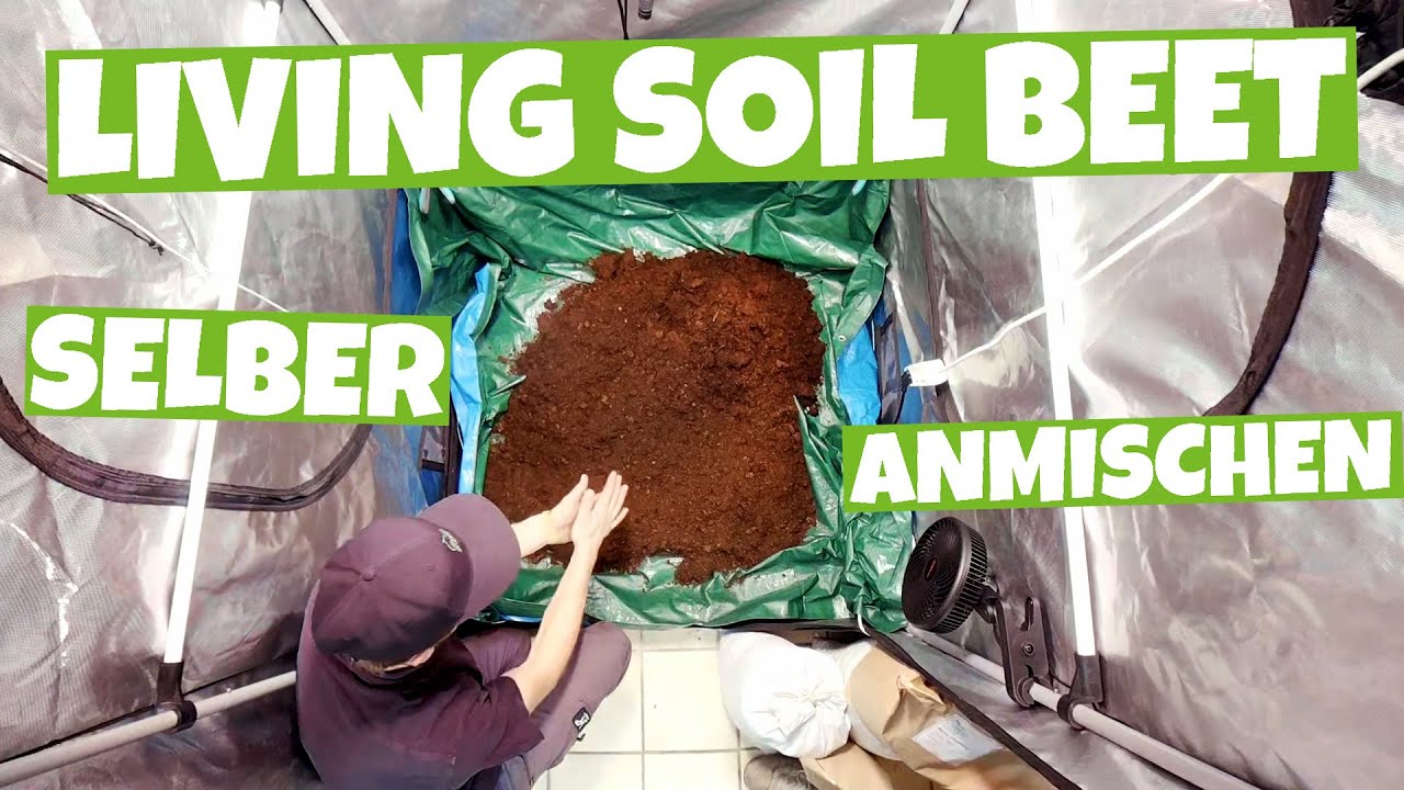 HOMEGROW No Till Living Soil Beet selbst bewässernd anmischen | XXL Erklärung der Rohstoffe