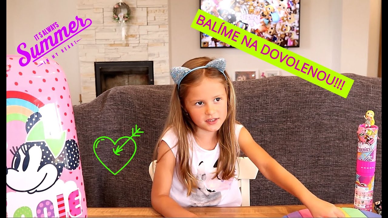 PR&Aacute;ZDNINY - JEDEME NA DOVOLENOU!!! Co si Zuzanka zabal&iacute;?
