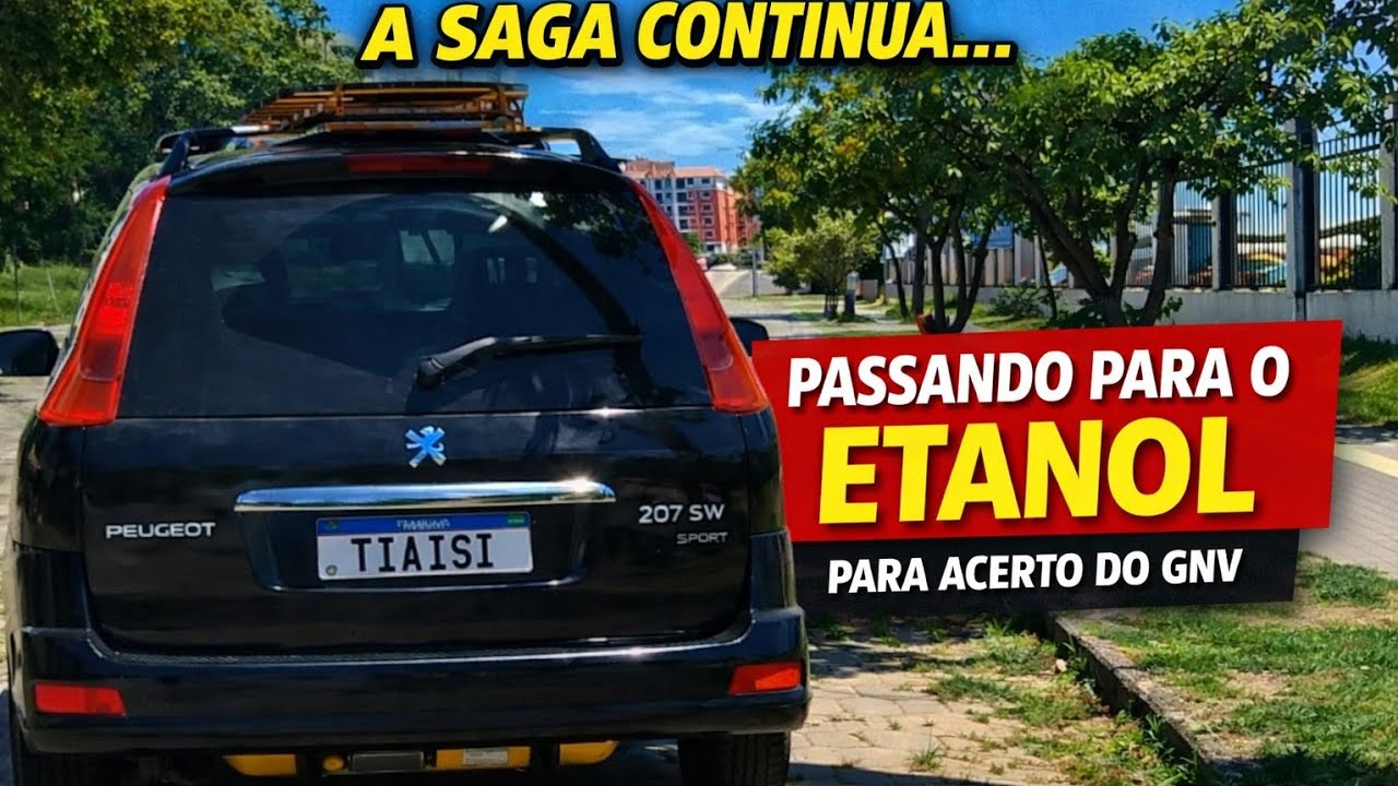 Coloquei etanol e o carro começou a falhar! Resolvido no scanner (Saga do GNV)