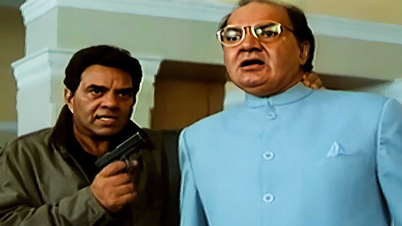 Dharmendra का धमाकेदार सीन - झूठा इल्ज़ाम लगते ही मुख्यमंत्री पर तानी बंदूक | Return of Jewel Thief
