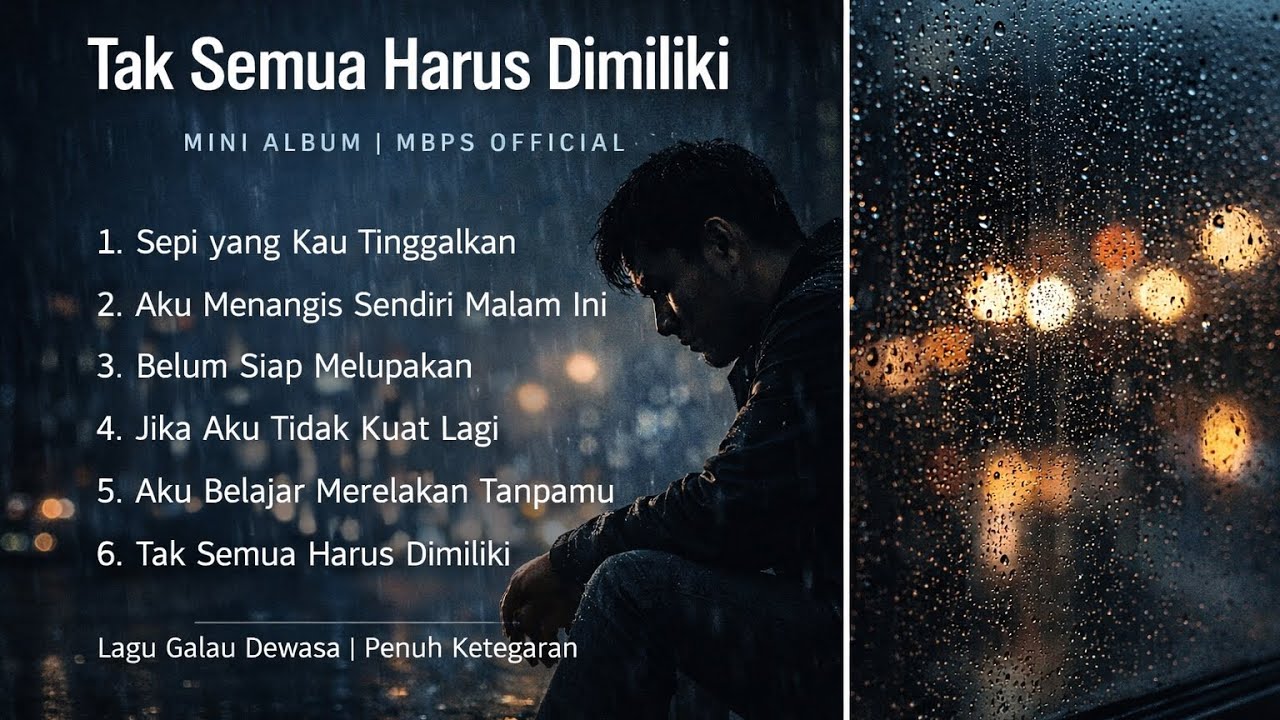 TAK SEMUA HARUS DIMILIKI – Mini Album Lagu Galau Dewasa | MBPS Official