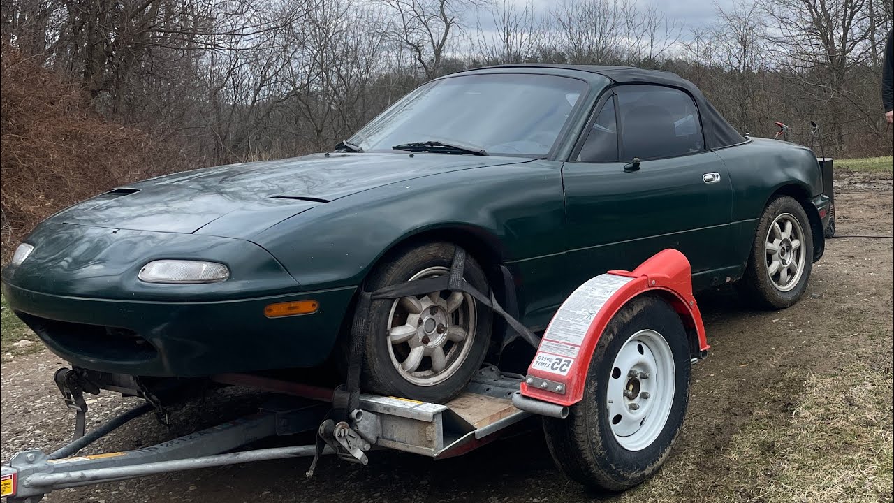 1991 BRG SE Mazda MX-5 Miata Restoration