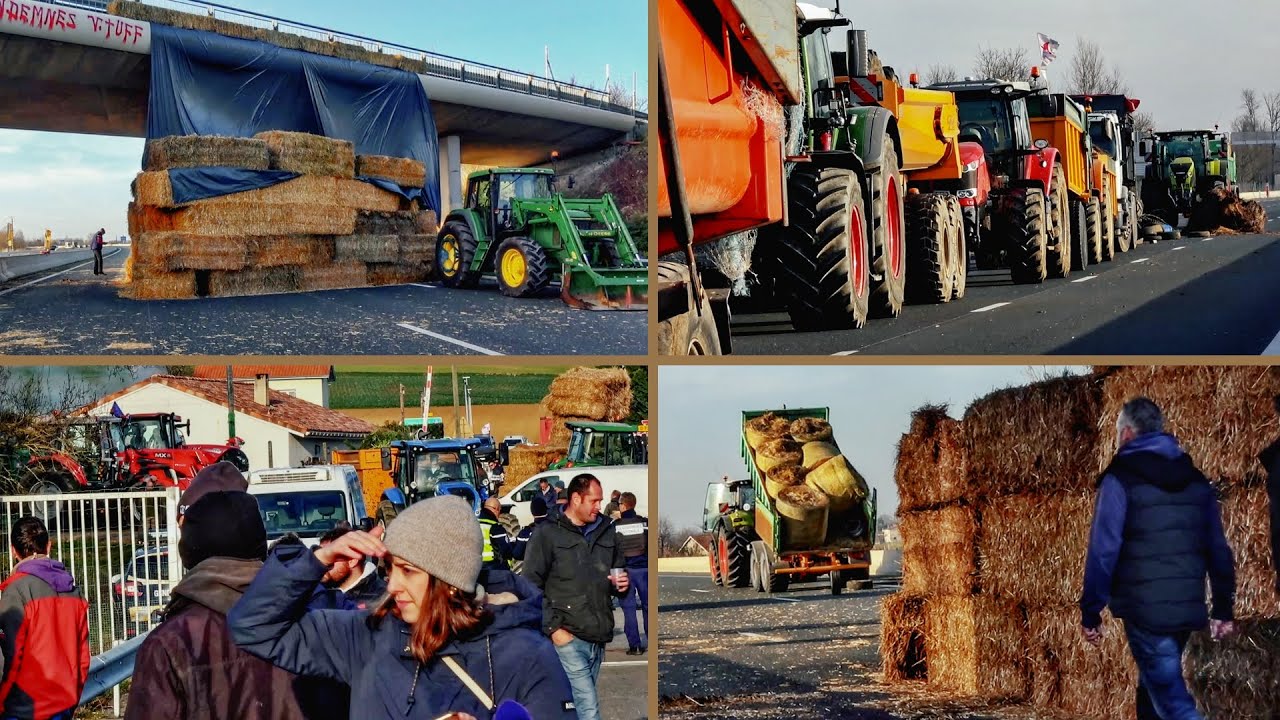 Barrage des agriculteurs 31 Villefranche-de-Lauragais/A61 | Ce que j’ai vu et entendu ! 16/12/2025