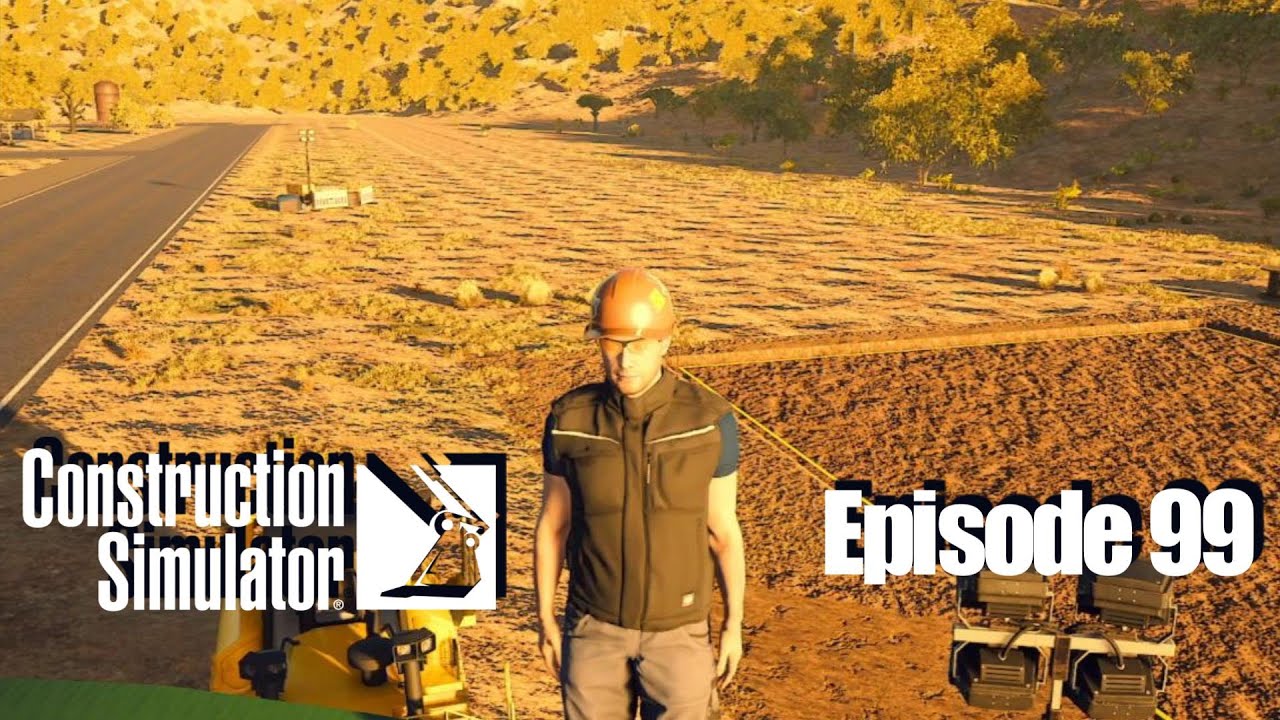 Construction Simulator Episode 99 - It's A Runway