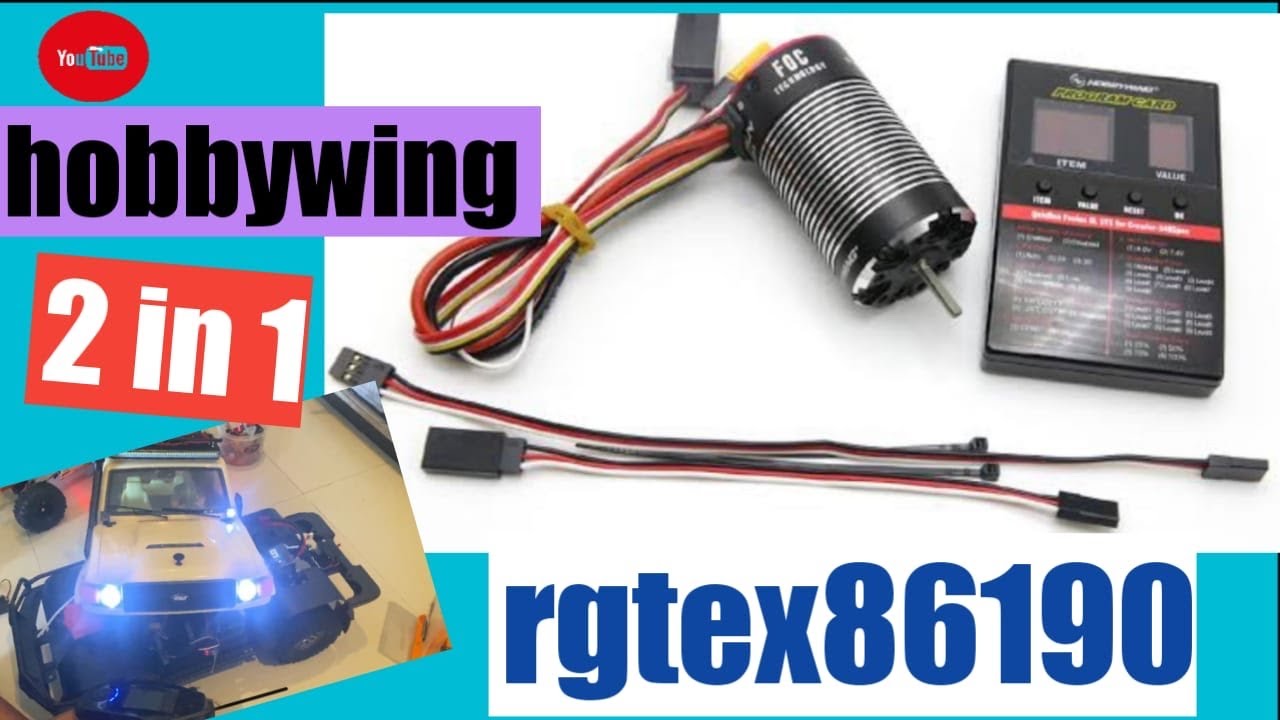 Rgt ex86190 Upgrade Hobbywing fusion 1800kv  #hobbywingfusion