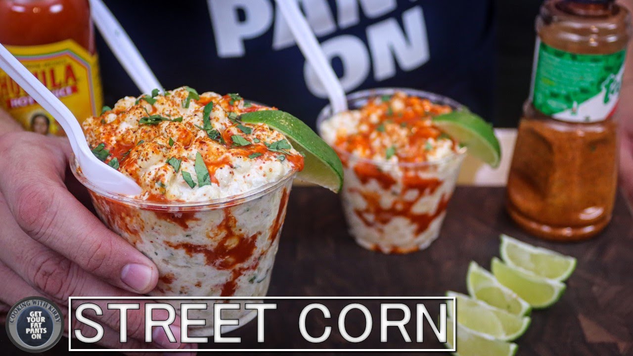 Мексиканская уличная кукуруза — Coctel de Elote — мексиканская кухня