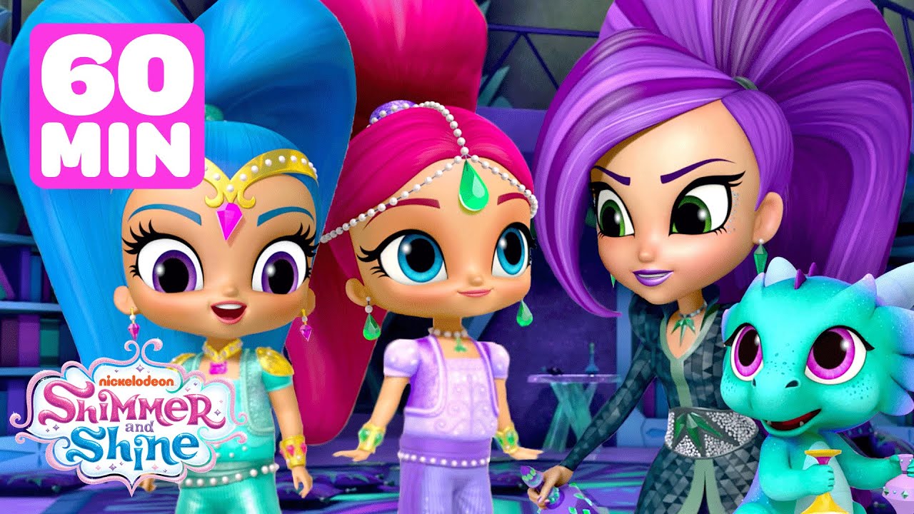 Shimmer and Shine Help Zeta Save Nazboo! | 1 Hour Compilation | Shimmer and Shine