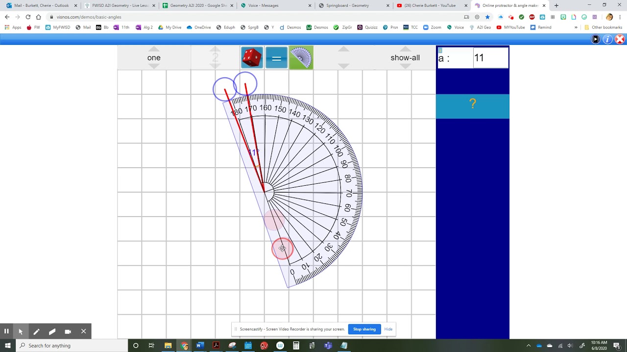 Online Protractor
