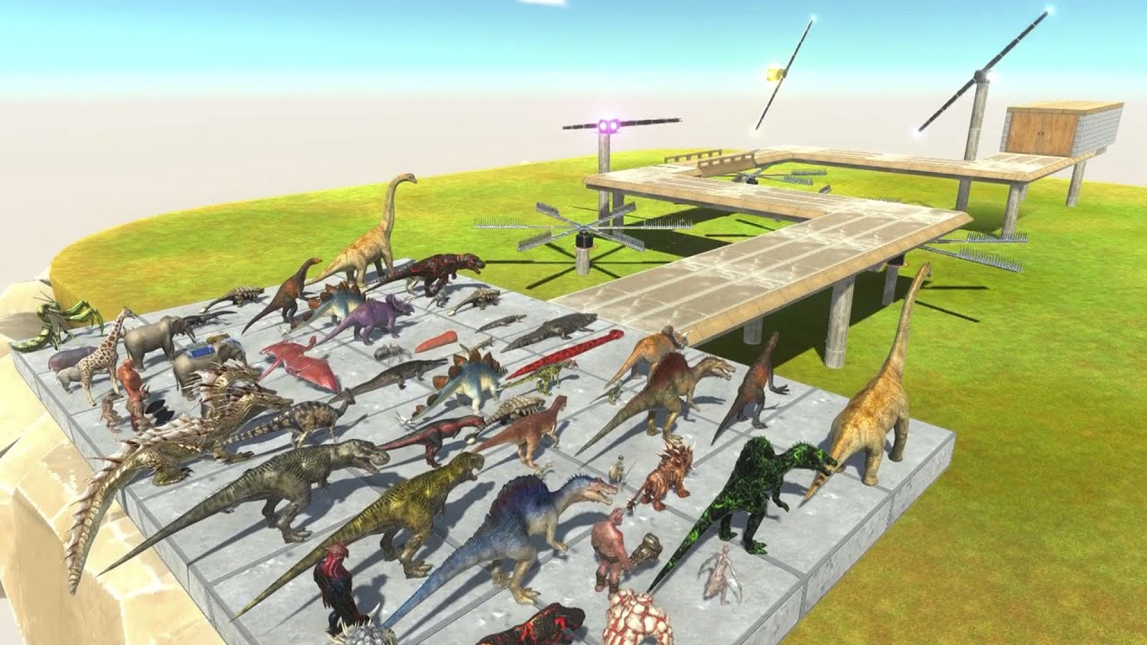 Which Unit Can Pass the Dangerous Path? ► Animal Revolt Battle Simulator