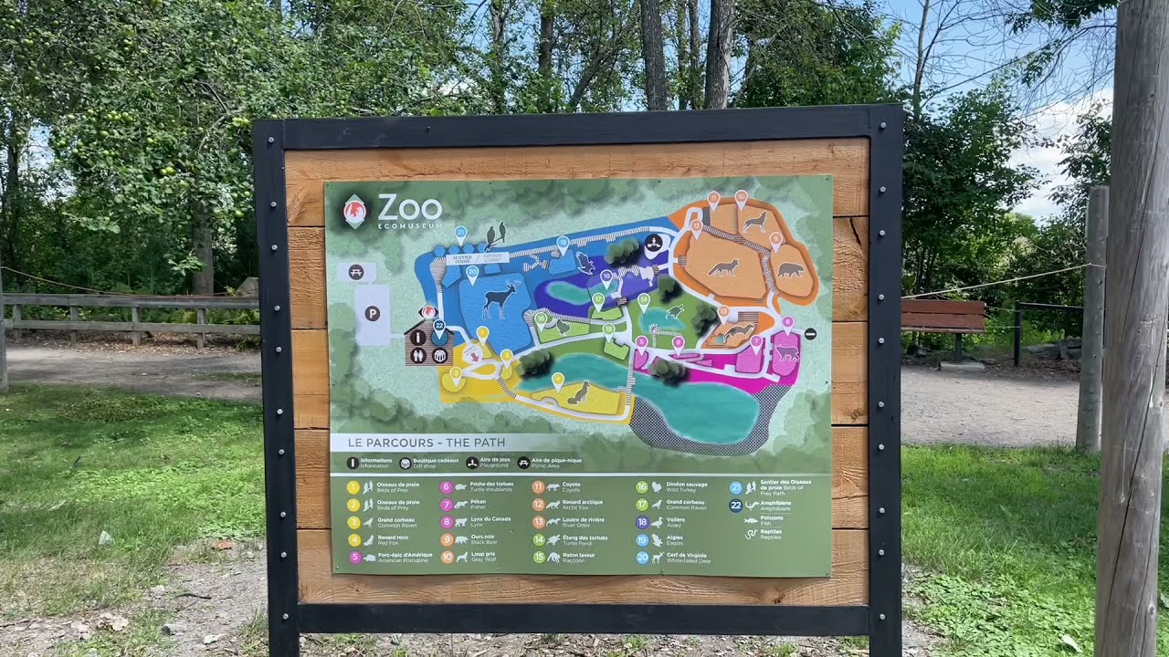 Visit to Ecomuseum Zoo, Montreal