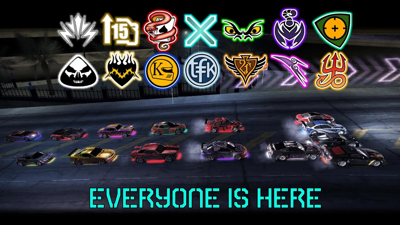 Battle Royale Race Wars but EVERYONE is here - Need For Speed Carbon