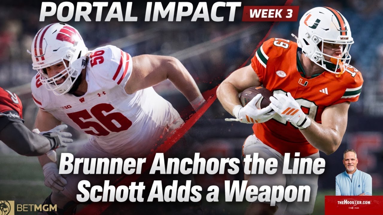 Portal Impact: Brunner Anchors the OL & Schott adds a Weapon.