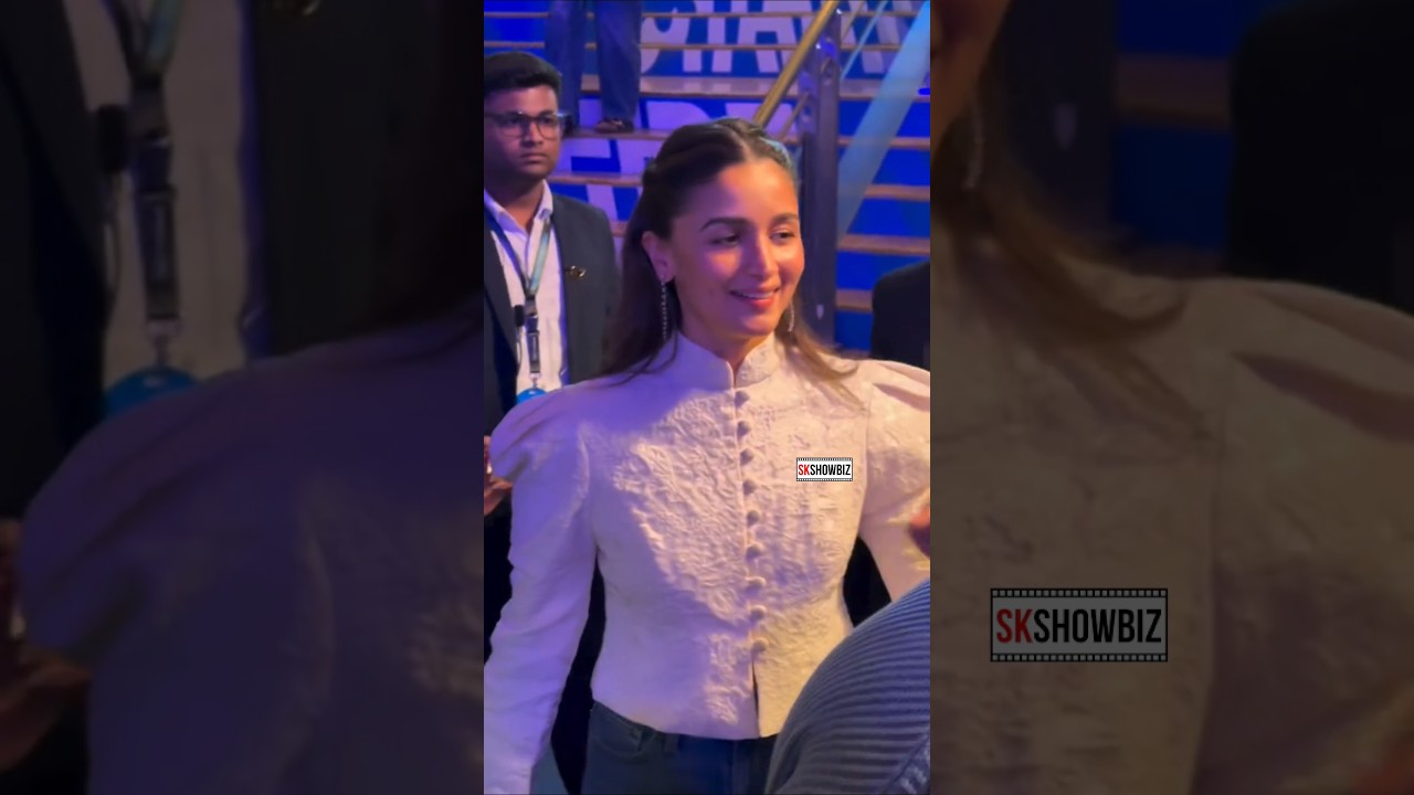 Alia Bhatt shines at an event with a gorgeous appearance 🌸