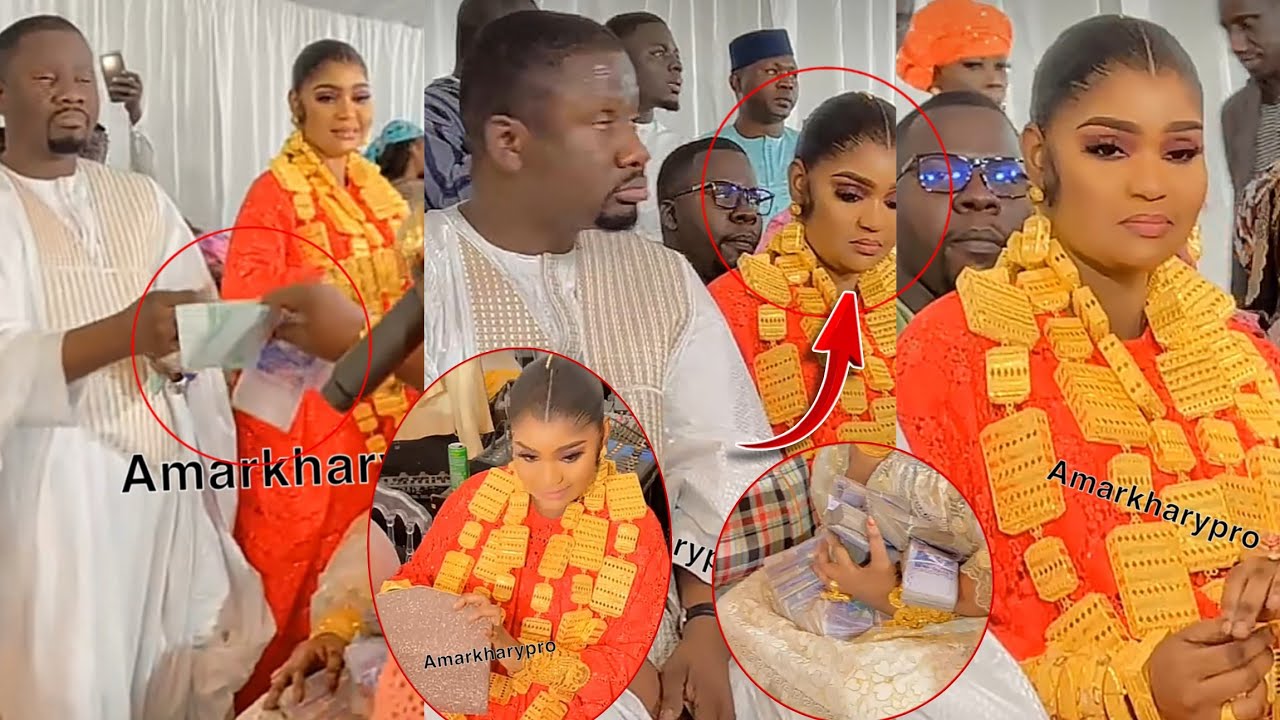30 millions sur la table, le battaré de Alassane mbaye griot Vip en compagnie de sa femme Mané mbaye