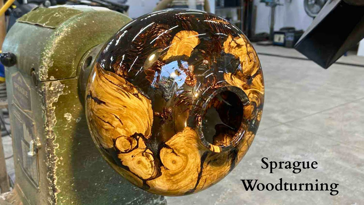 Woodturning - Giving This 10 Year Gate Prop a Much Needed Facelift!!