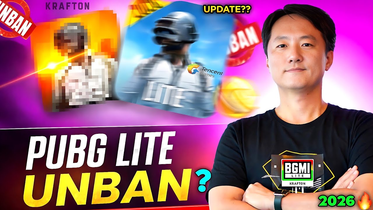 🥶PUBG Lite Tencent😳 Comeback? Update 2026 | PUBG/BGMI Lite INDIA Unban!🤯 Update 2026 🔥